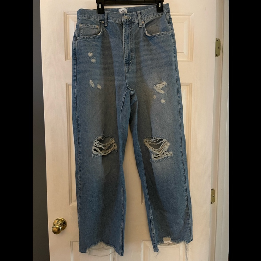 BDG High Rise Baggy Jeans